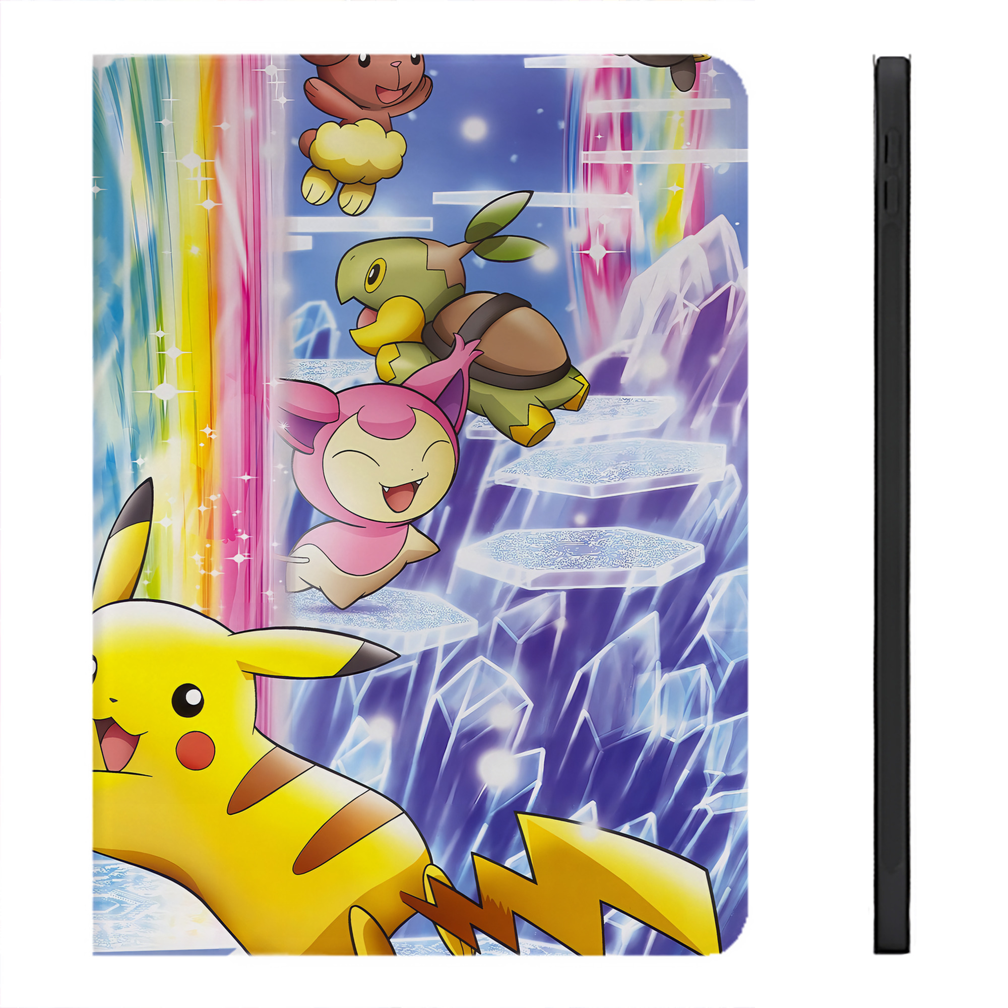 （画像用） ポケットモンスター Pokémon IPadケース ペンホルダー付き ブックスタイルデザイン